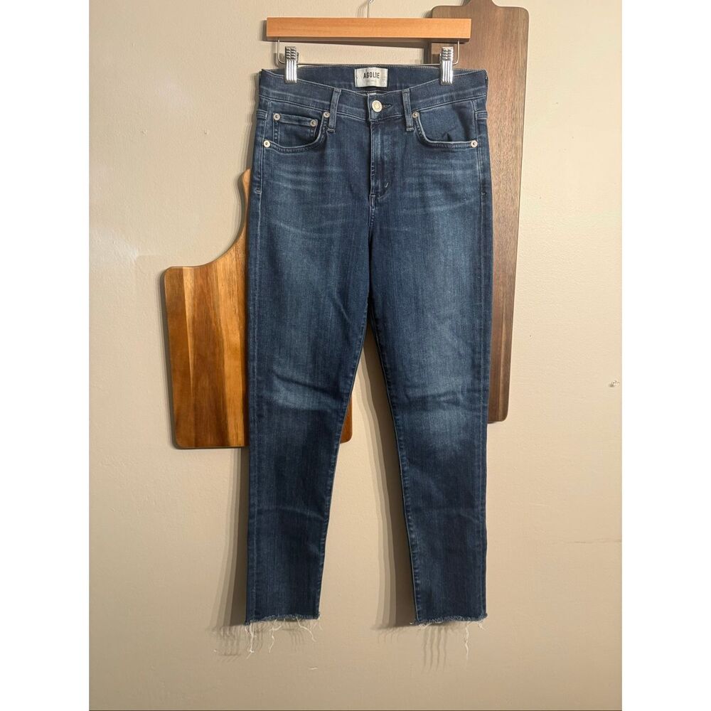 Agolde Women's Skinny Jeans - Dark Blue